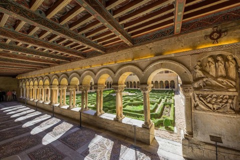 Cloister of the Benedictine monastery of Santo Domingo de Silos