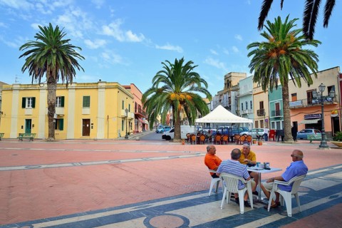 Bars in the Piazza Umberto