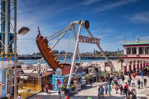 Pirate Ship at Santa Cruz Boardwalk