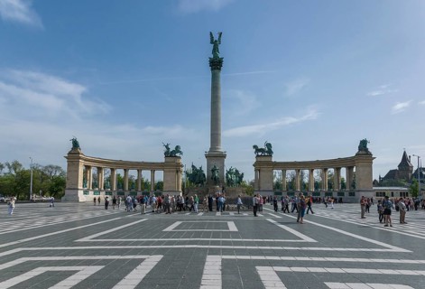 Millenium Monument on Heroes Square