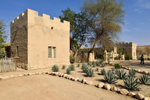 Historic German colonial fort of Sesfontein