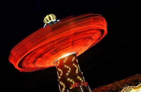 Chairoplane carrousel
