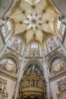 Stellar vault in Burgos Cathedral