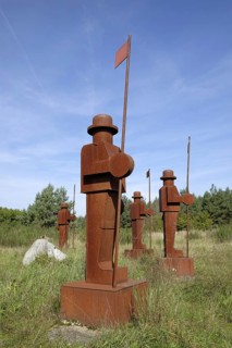 Sculpture ""Wachter der Goitzsche""