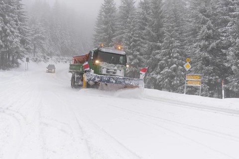 Snowplough on the Black Forest High Road