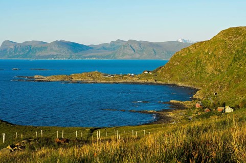 Coastline with coves