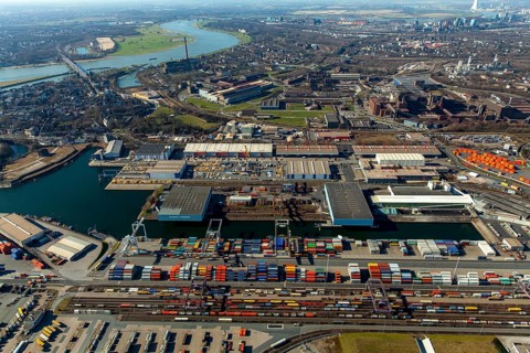 Duisburg port