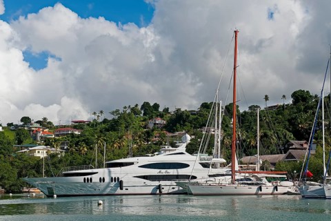 Luxury yachts
