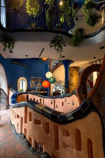 Staircase in the Kunsthaus Abensberg by Peter Pelikan