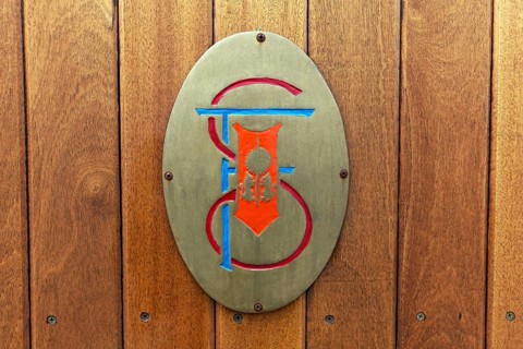 Logo of the historic train Palma-Soller