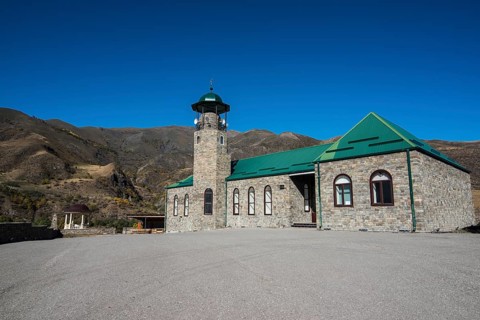 Mosque in the grounds of the Husein Isaev Museum of local history
