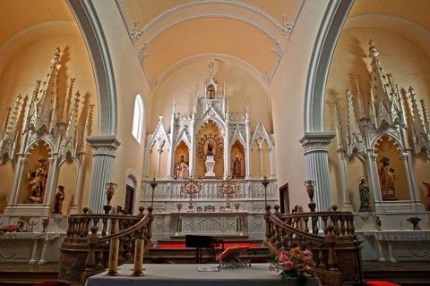 Altar area