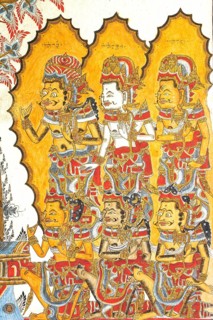 Traditional Kamasan painting