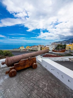 Cannon at the Castillo de la Virgen