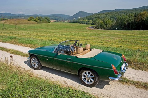 Vintage MGC Roadster