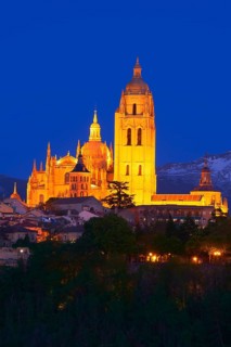 Cathedral at dusk