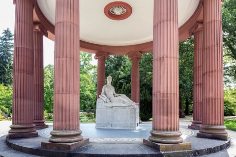 Elisabeth's Fountain in the Bad Homburg spa