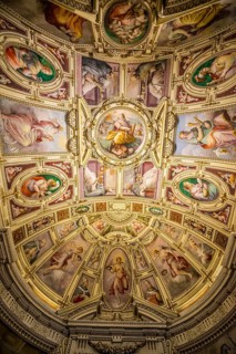 Frescoes in the chapel of St. Peter Martyr and St. Pius V Chapel