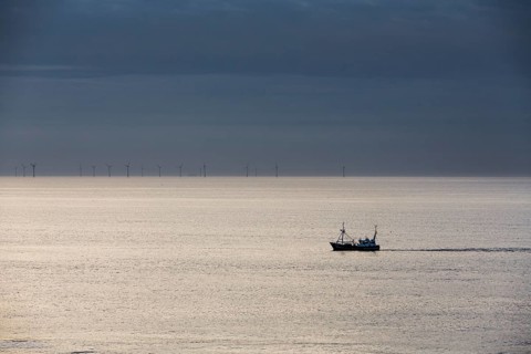 Trawler in the North Sea