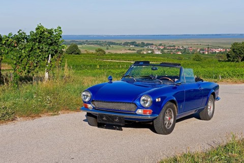 Fiat Spider 124 vintage car