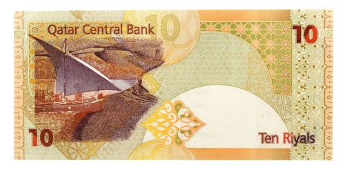 10 Qatari Riyals