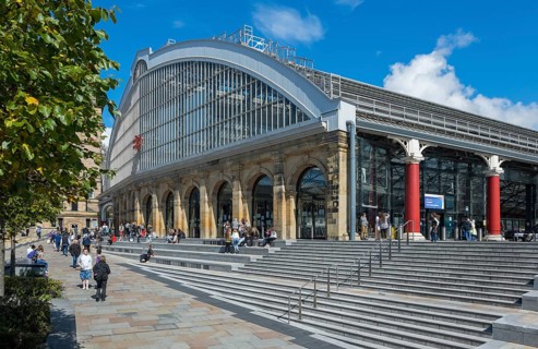 Lime Street Station in Liverpool