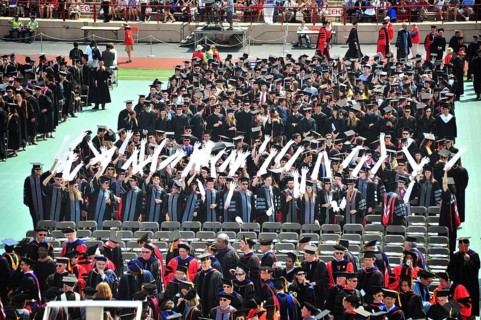 Graduation ceremony Cornell University Commencement