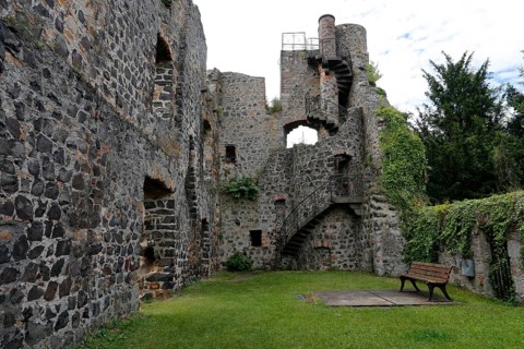 Ruins of the upper castle