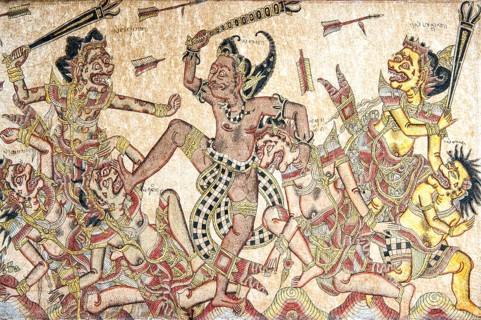 Traditional Kamasan painting