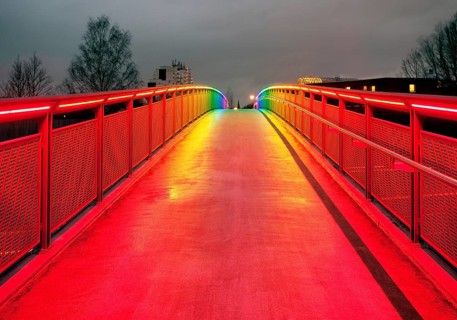 Ubersetz pedestrian bridge