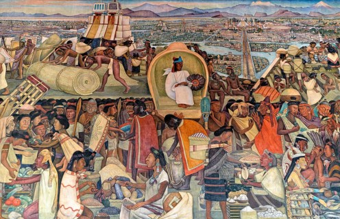 Market scene