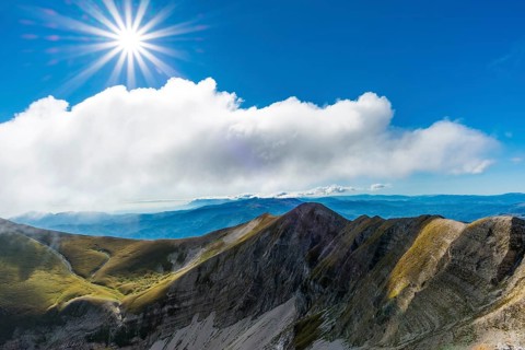 Mountain peaks