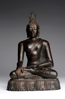 Ancient Buddha sculpture