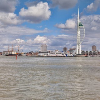 Portsmouth Harbour from the sea