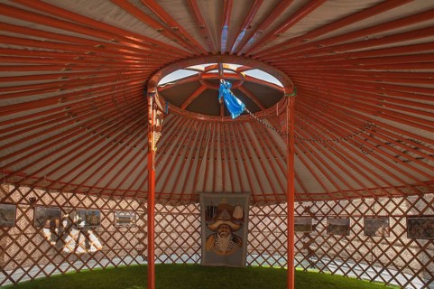 Original Mongolian yurt