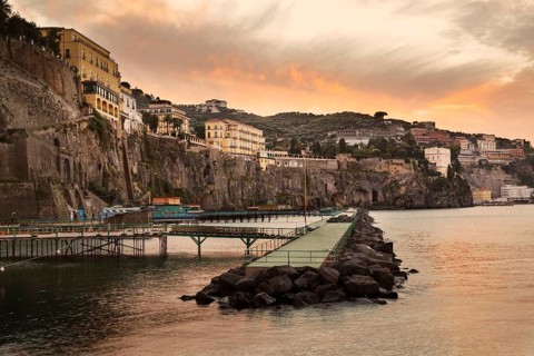 Town viewed from Marina Piccola