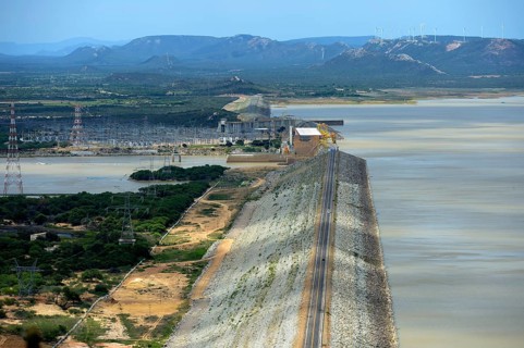 Sobradinho Dam on the Rio Sao Francisco