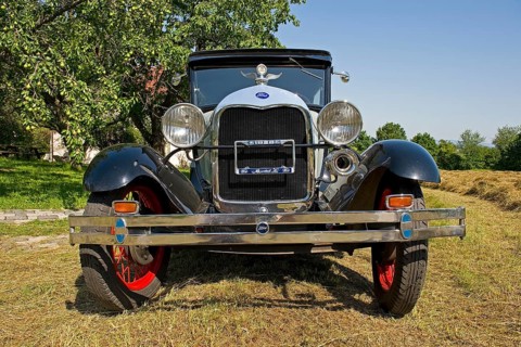 Vintage Ford Model A Tudor