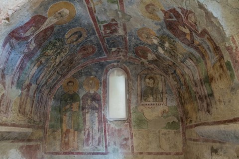 Byzantine frescoes