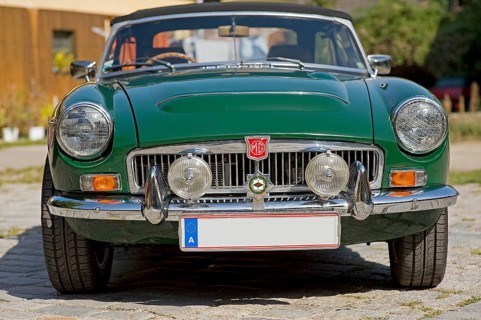 Vintage MGC Roadster