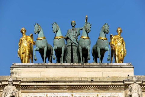 Quadriga on the Arc de Triomphe du Carrousel