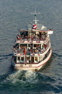 Passenger ferry Vorarlberg on Lake Constance