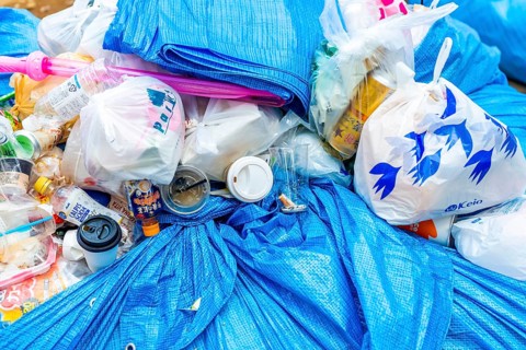 Garbage mountain