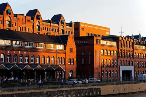 Brick buildings at Zollkanal