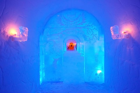 Ice Hotel or Igloo Hotel