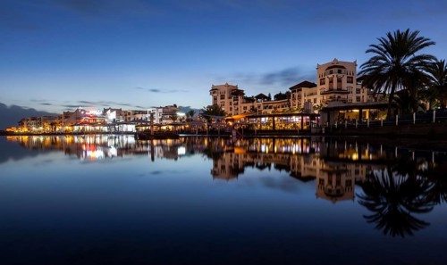 Evening atmosphere in Agadir
