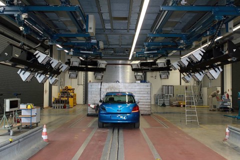 Car crash test