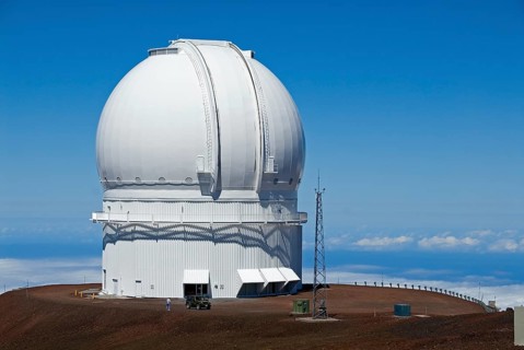 Observatory on the summit of Mauna Kea