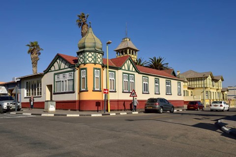 Historic German colonial building