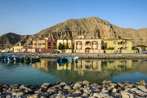 Houses on the water